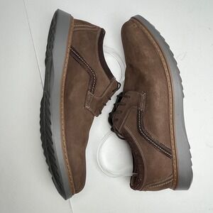 Clarks Unstructured Men's Brown Leather Lace Up Casual Oxford Shoes